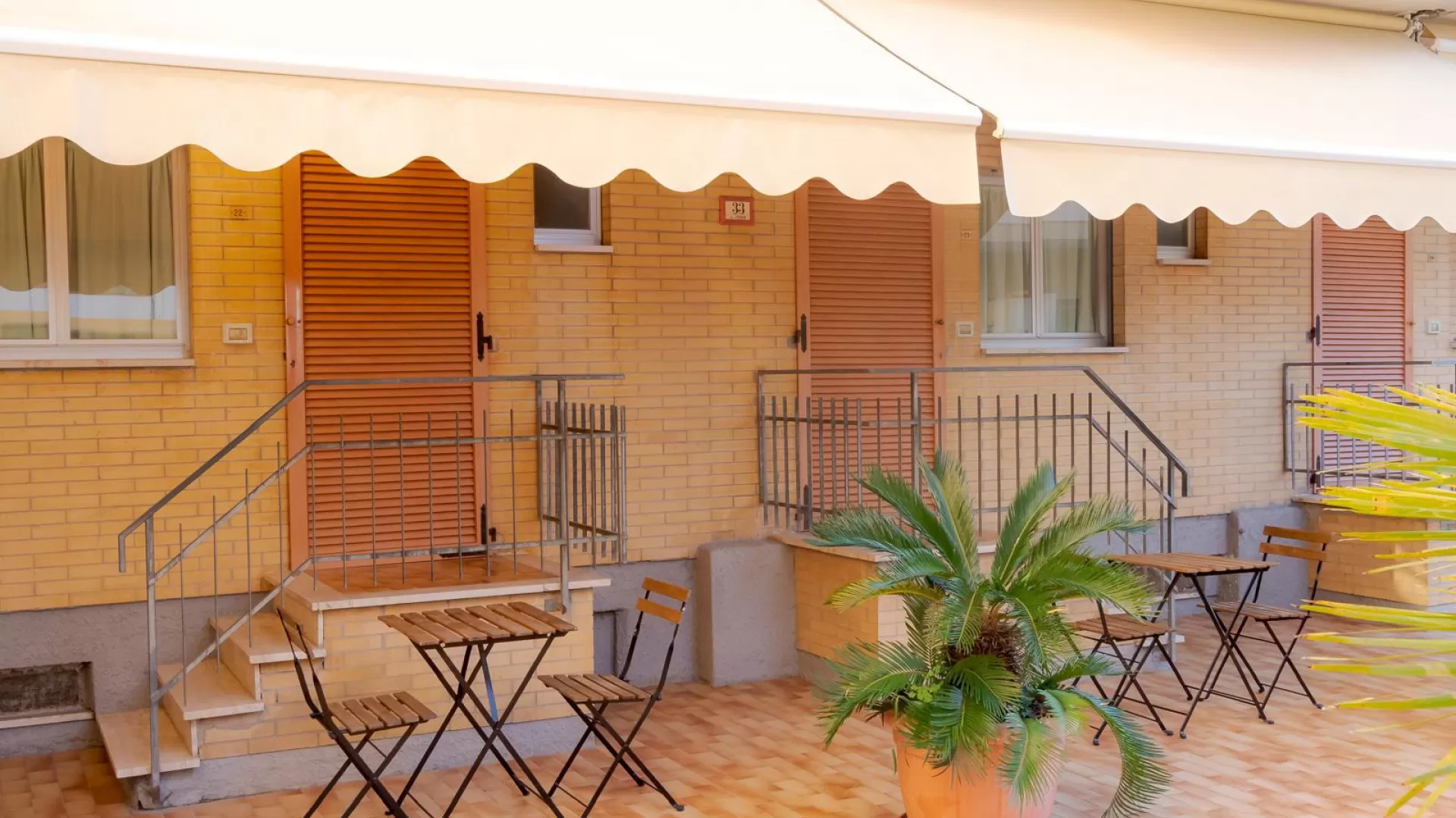 Dettaglio delle camere B&B Venere con design funzionale e moderno